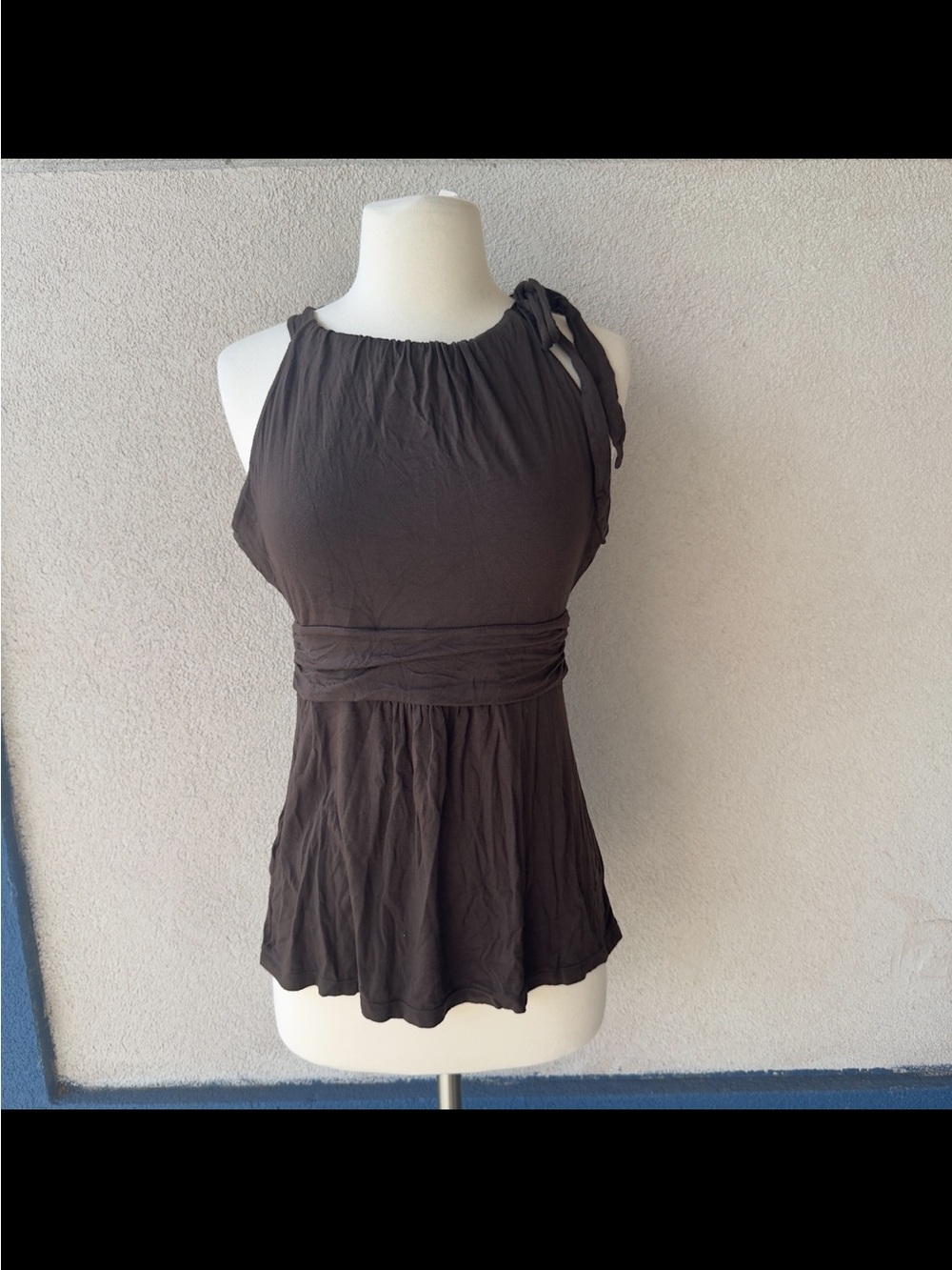 Y2K Brown Ann Taylor Tank